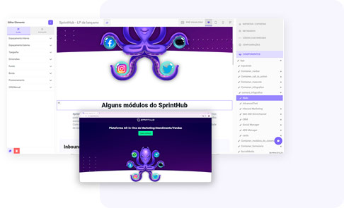 Criador de Landing Pages