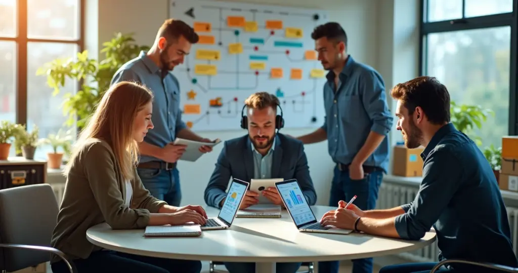 Equipe multidisciplinar conecta cliente a suporte pos-venda em varios canais digitais